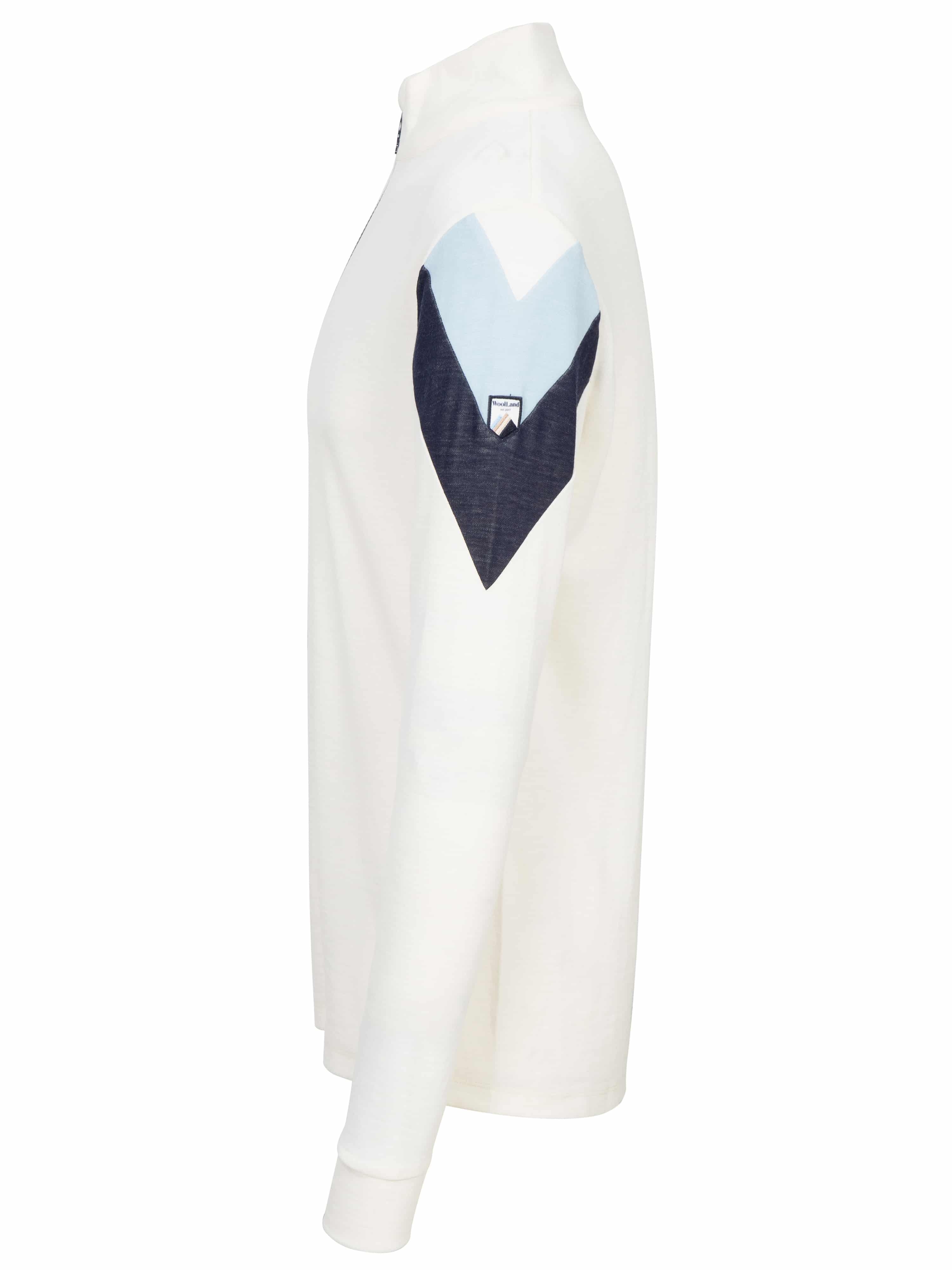 Suleskar Half-Zip Ulltrøye  Snow White