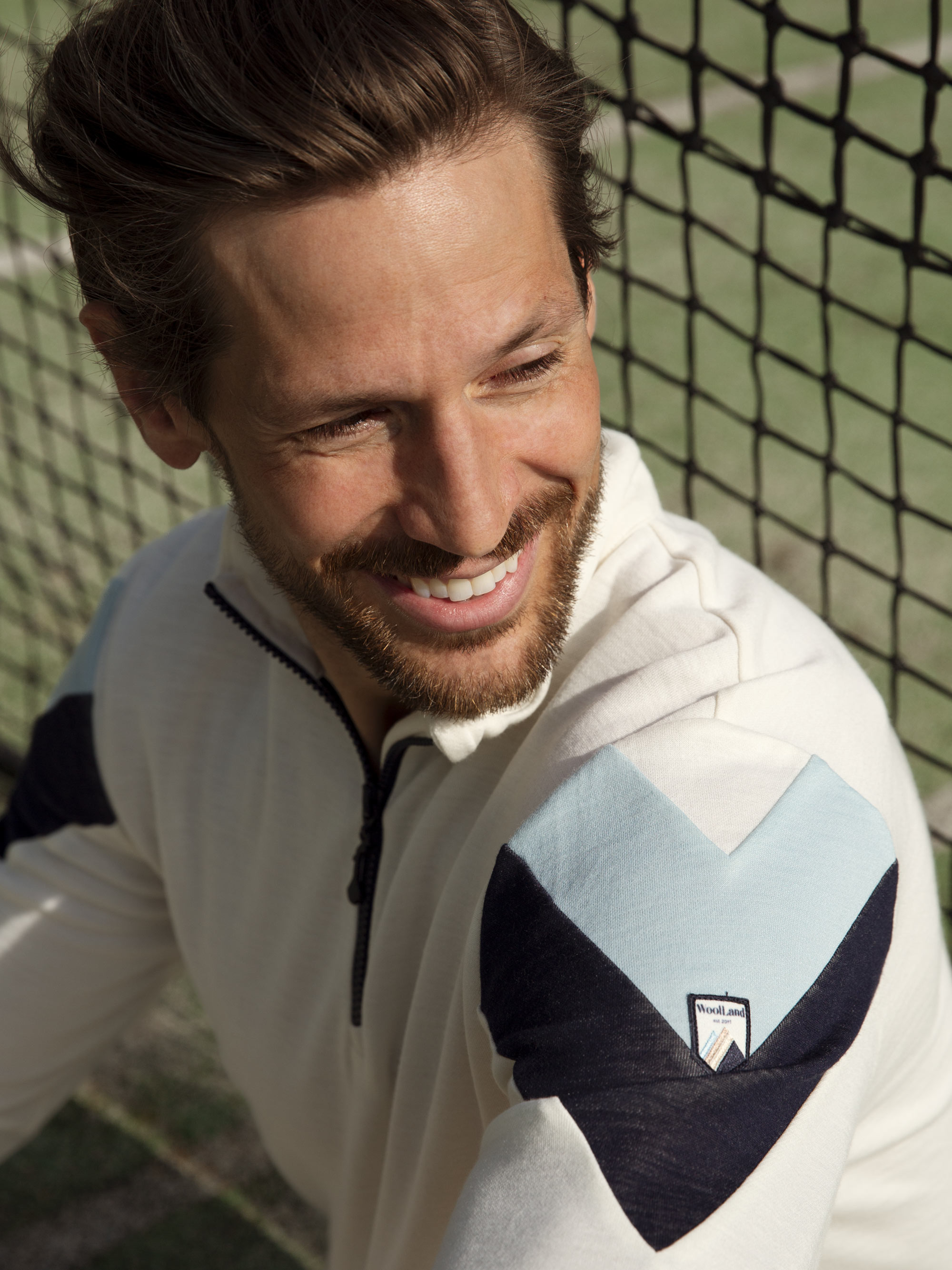 Suleskar Half-Zip Ulltrøye  Snow White