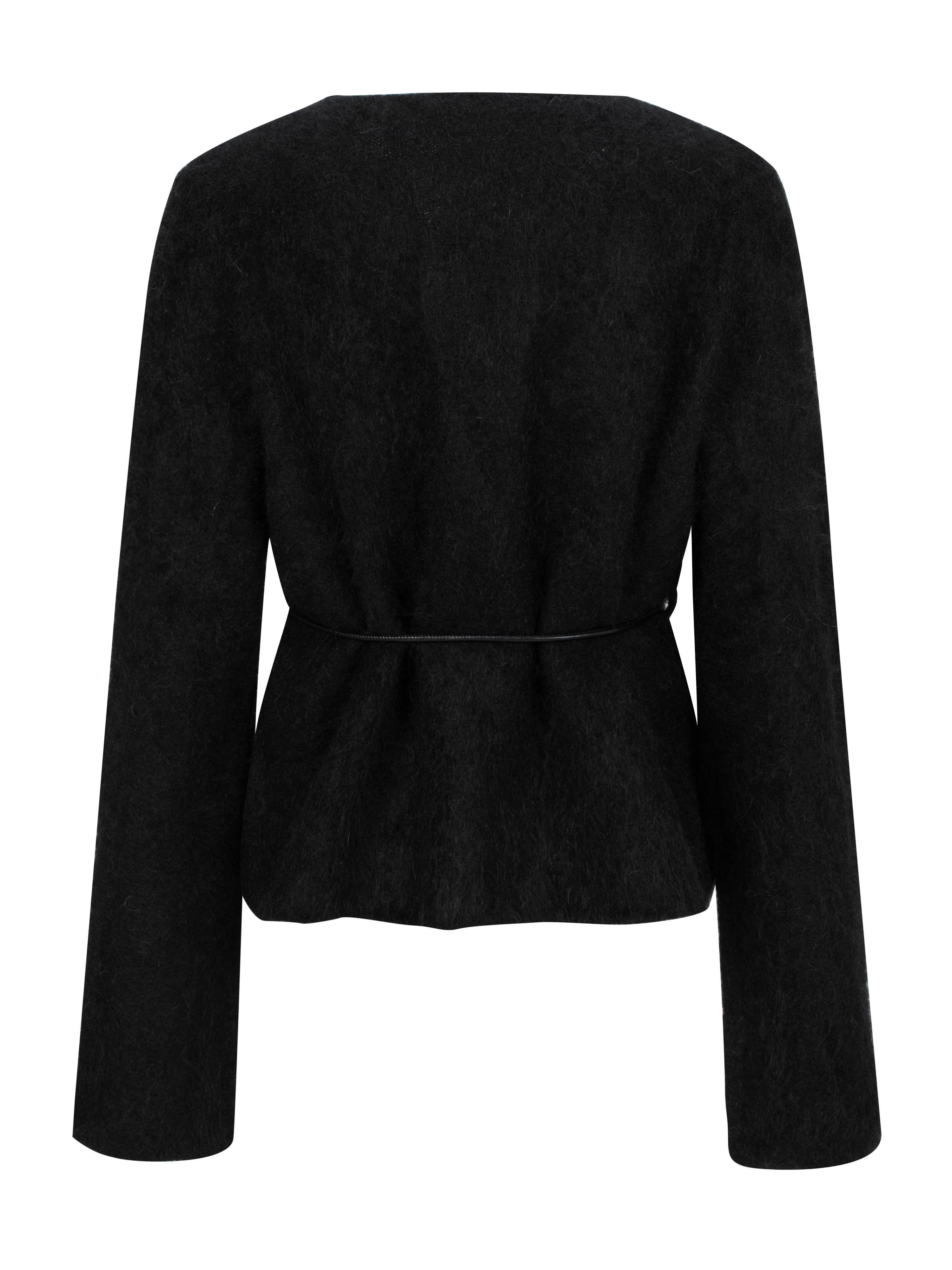 Vinjeronden Strikkejakke Black