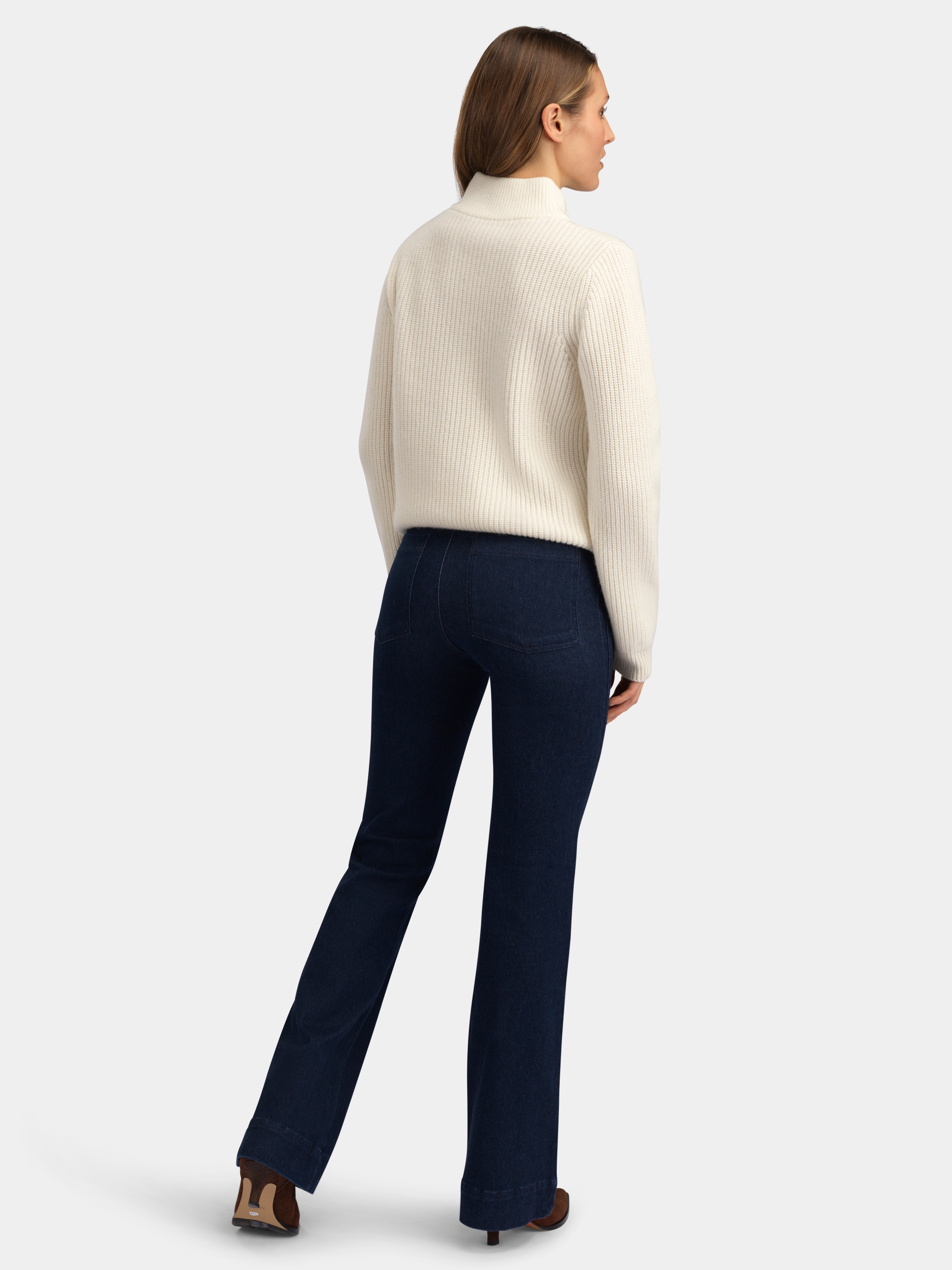 Fløya Ulljeans 34" Dark Blue