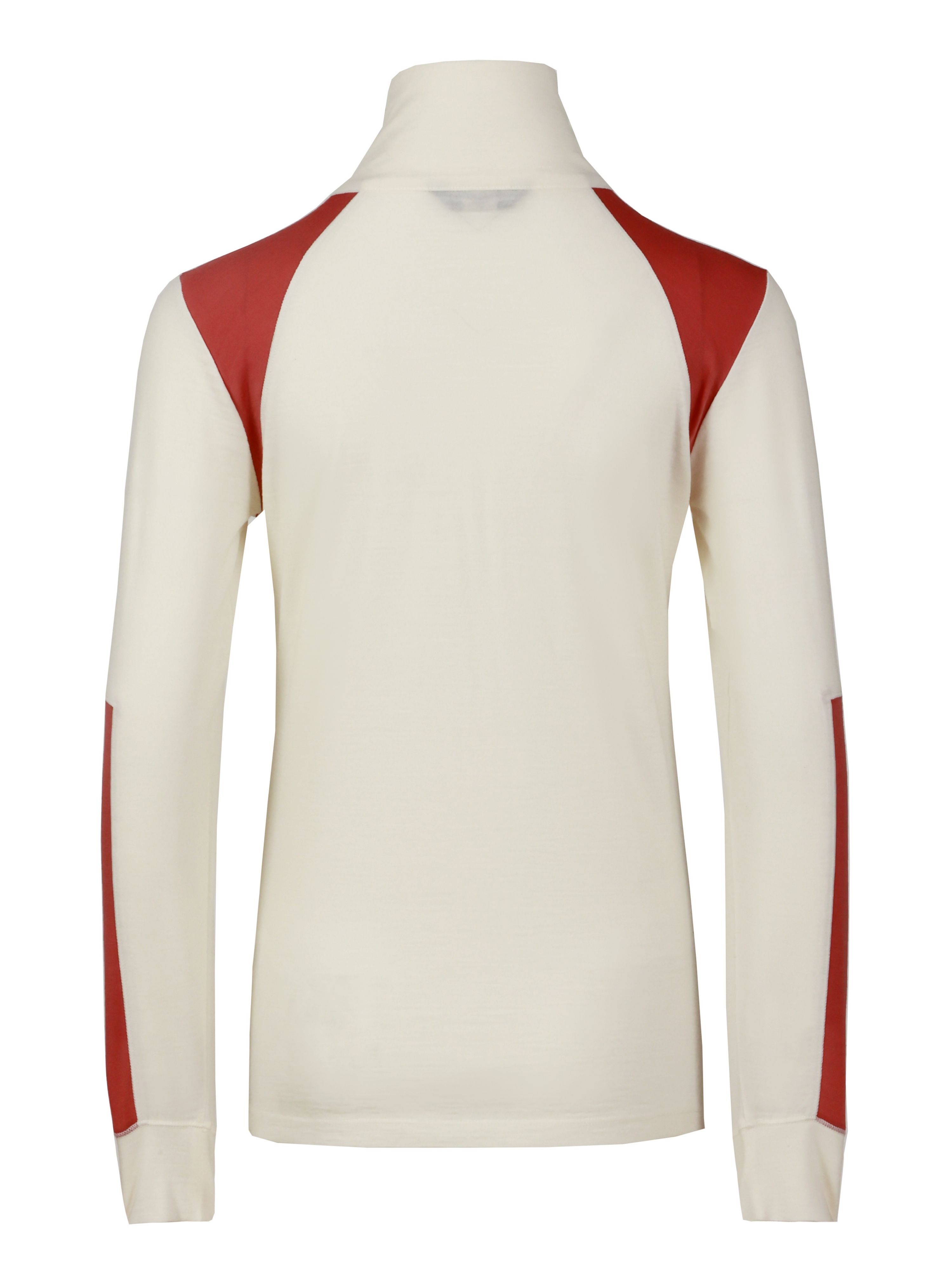 Hilleknuten Half-zip Ulltrøye Burned Rose