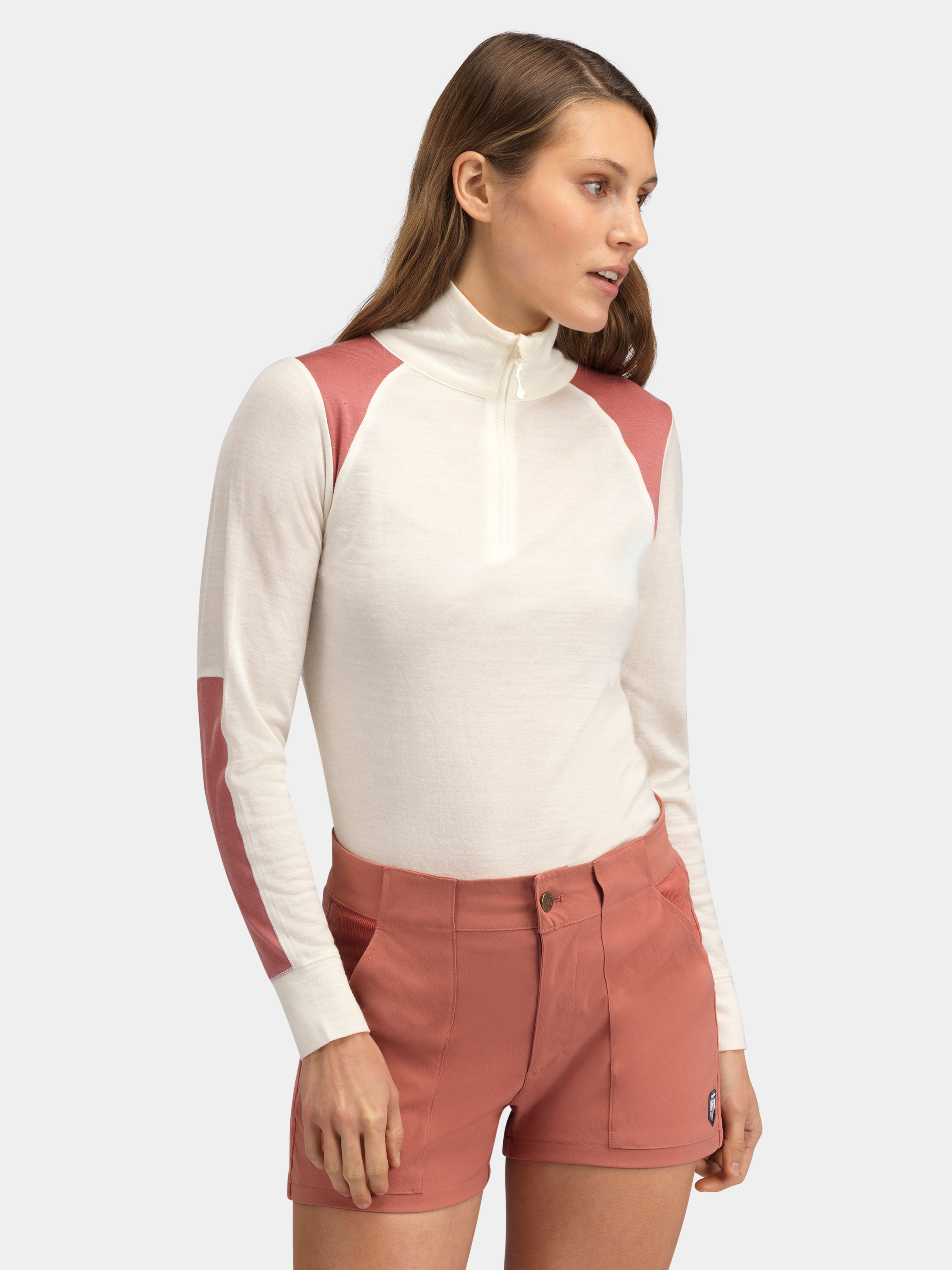 Romsdalseggen 3" Cord Shorts  Burned Rose
