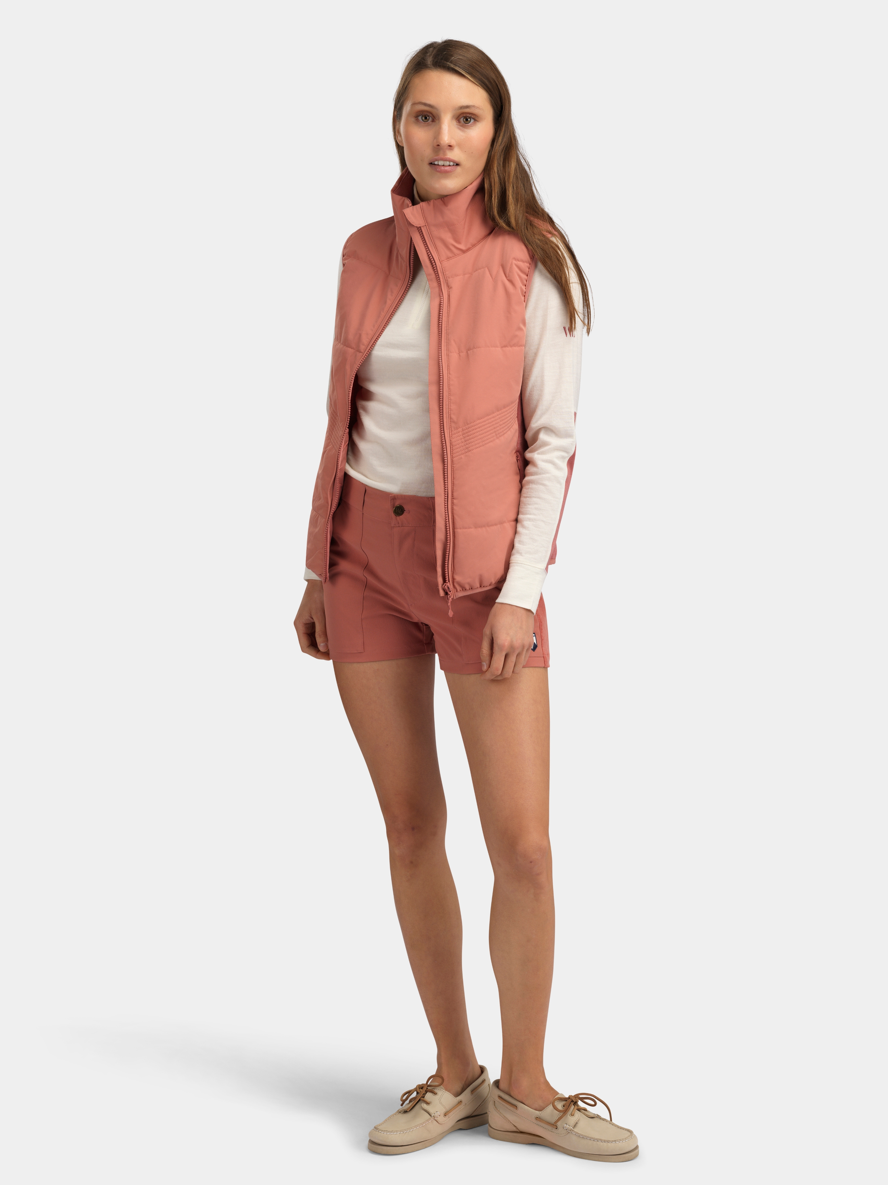 Romsdalseggen 3" Cord Shorts  Burned Rose