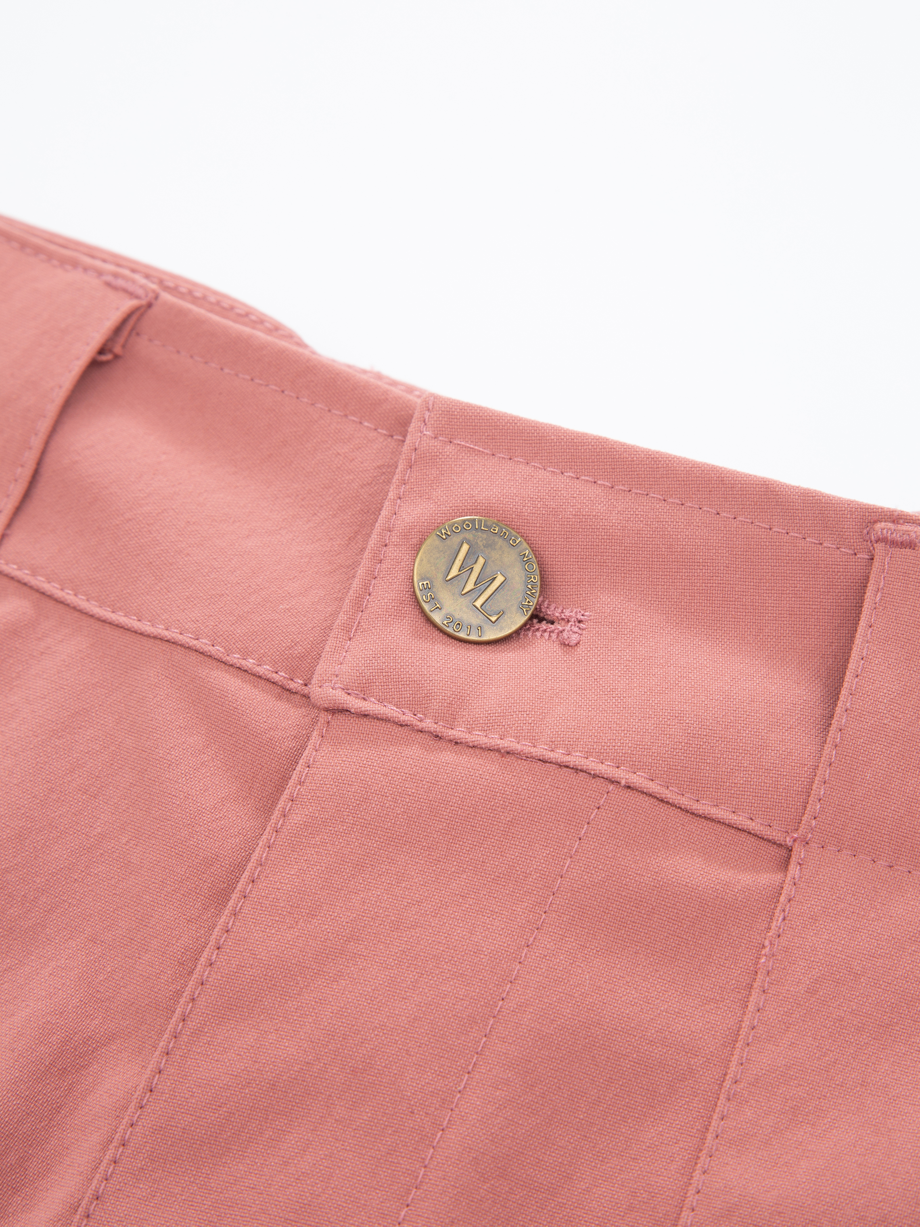 Romsdalseggen 3" Cord Shorts  Burned Rose