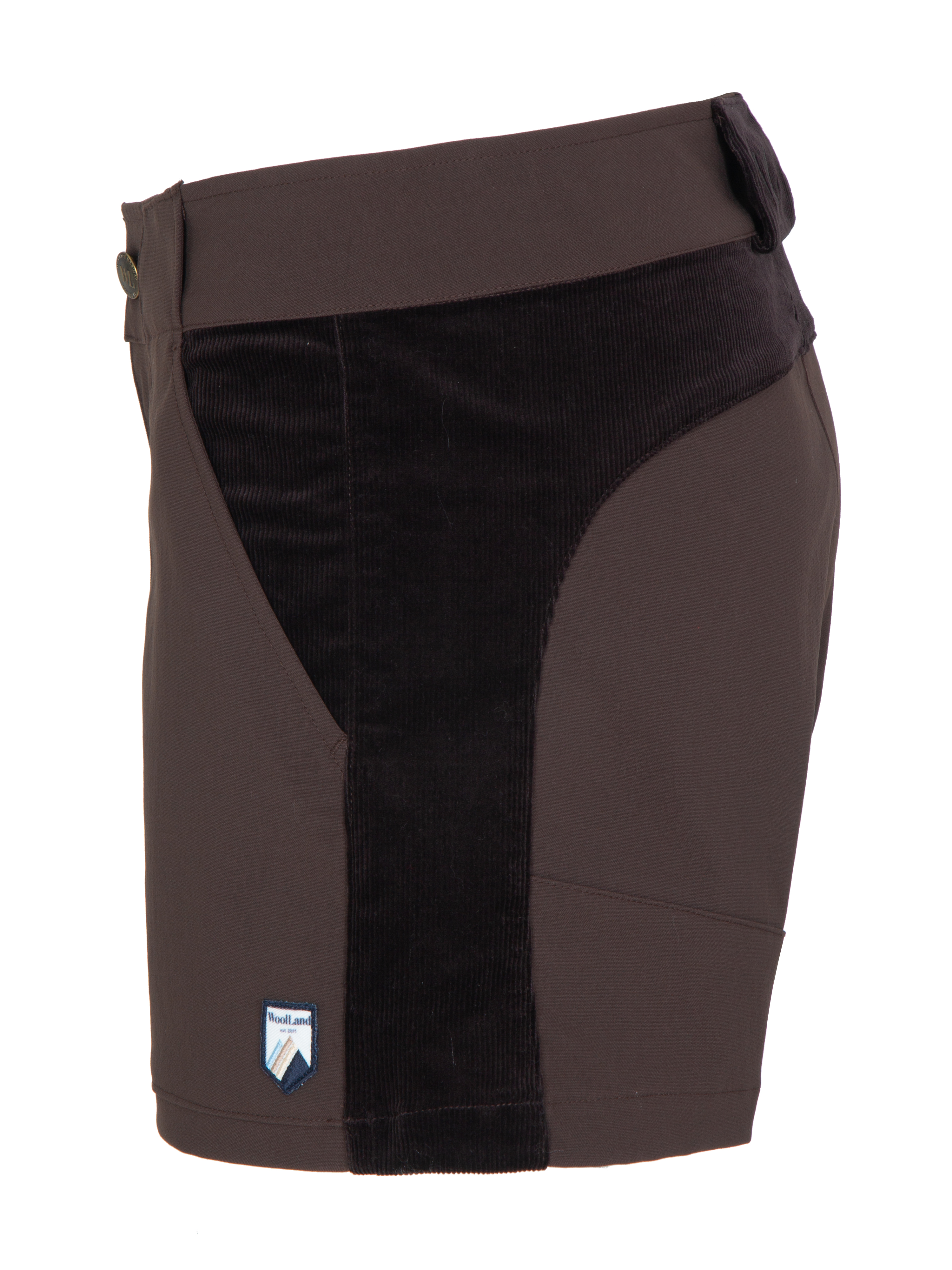 Romsdalseggen 3" Cord Shorts  Hot Fudge