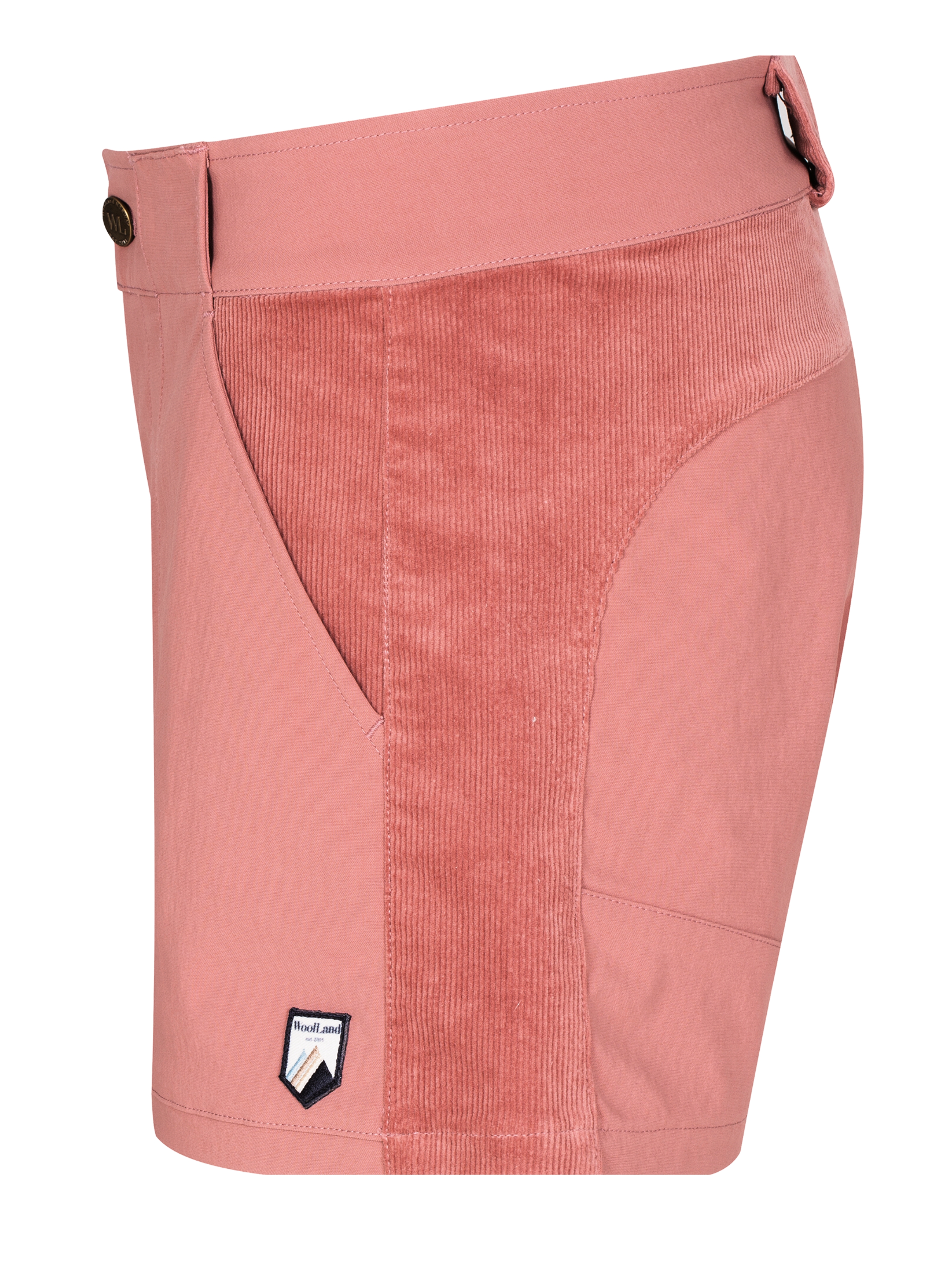 Romsdalseggen 3" Cord Shorts  Burned Rose
