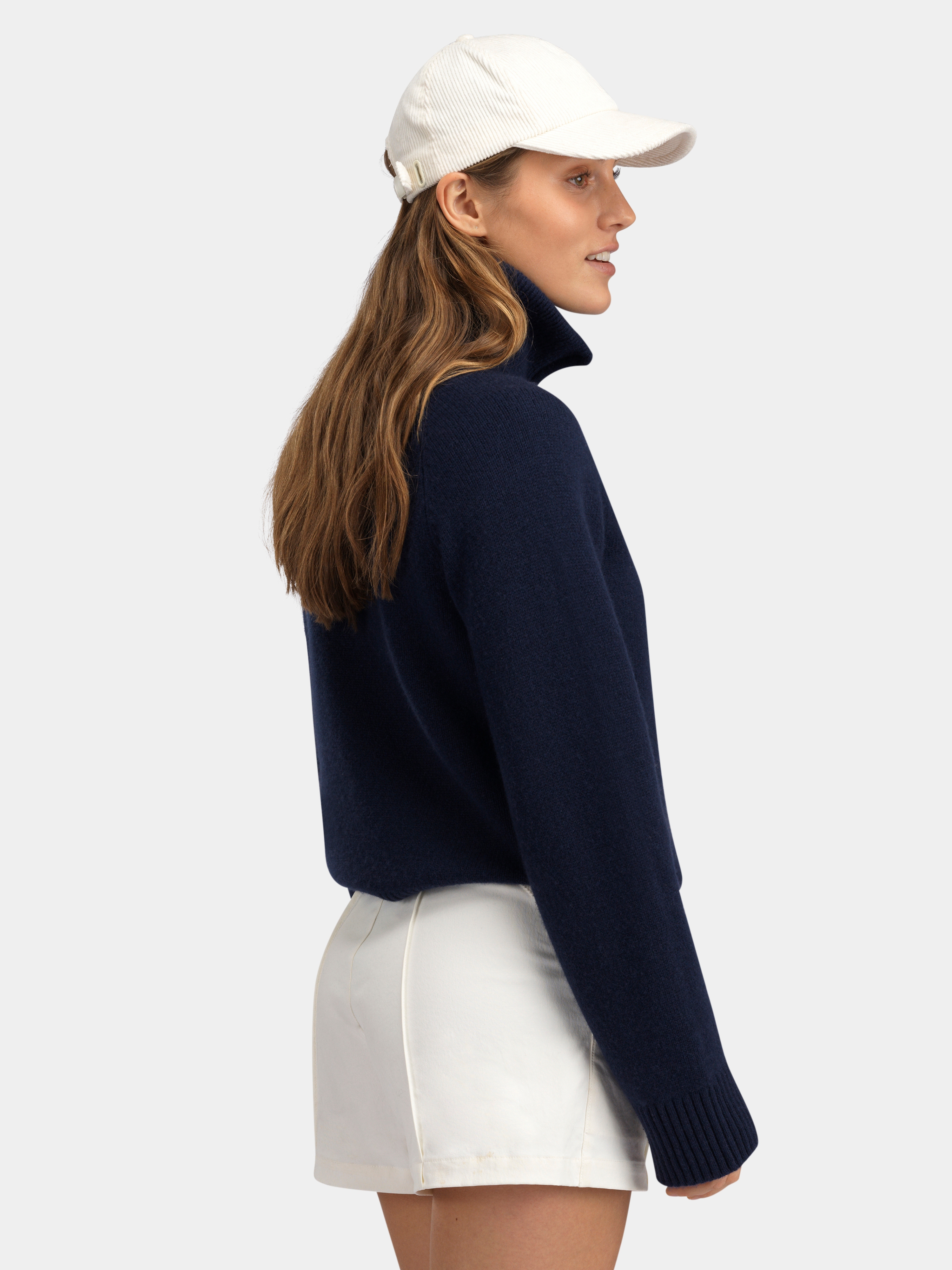 Snøheim Strikkegenser  Dark Blue