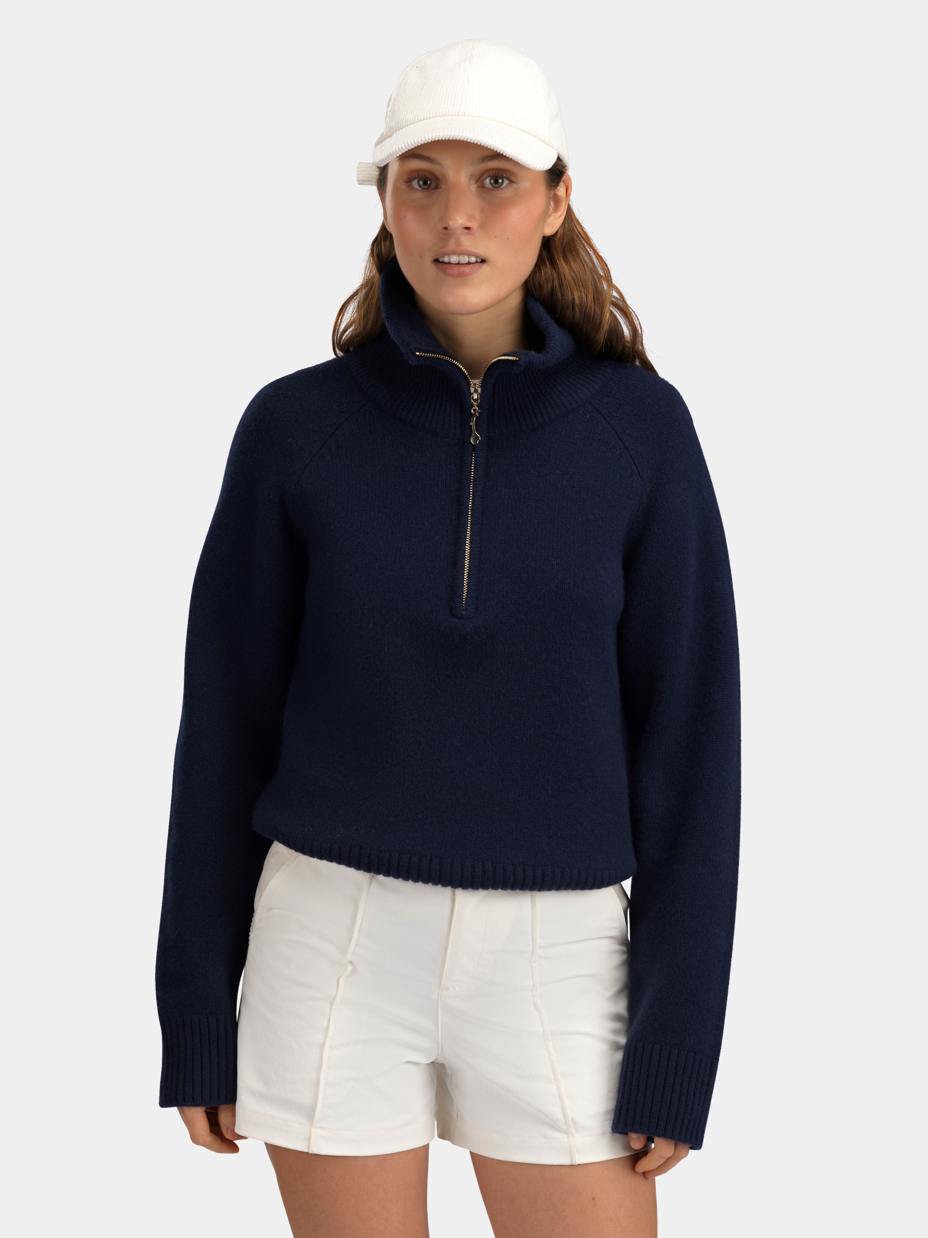 Snøheim Strikkegenser  Dark Blue
