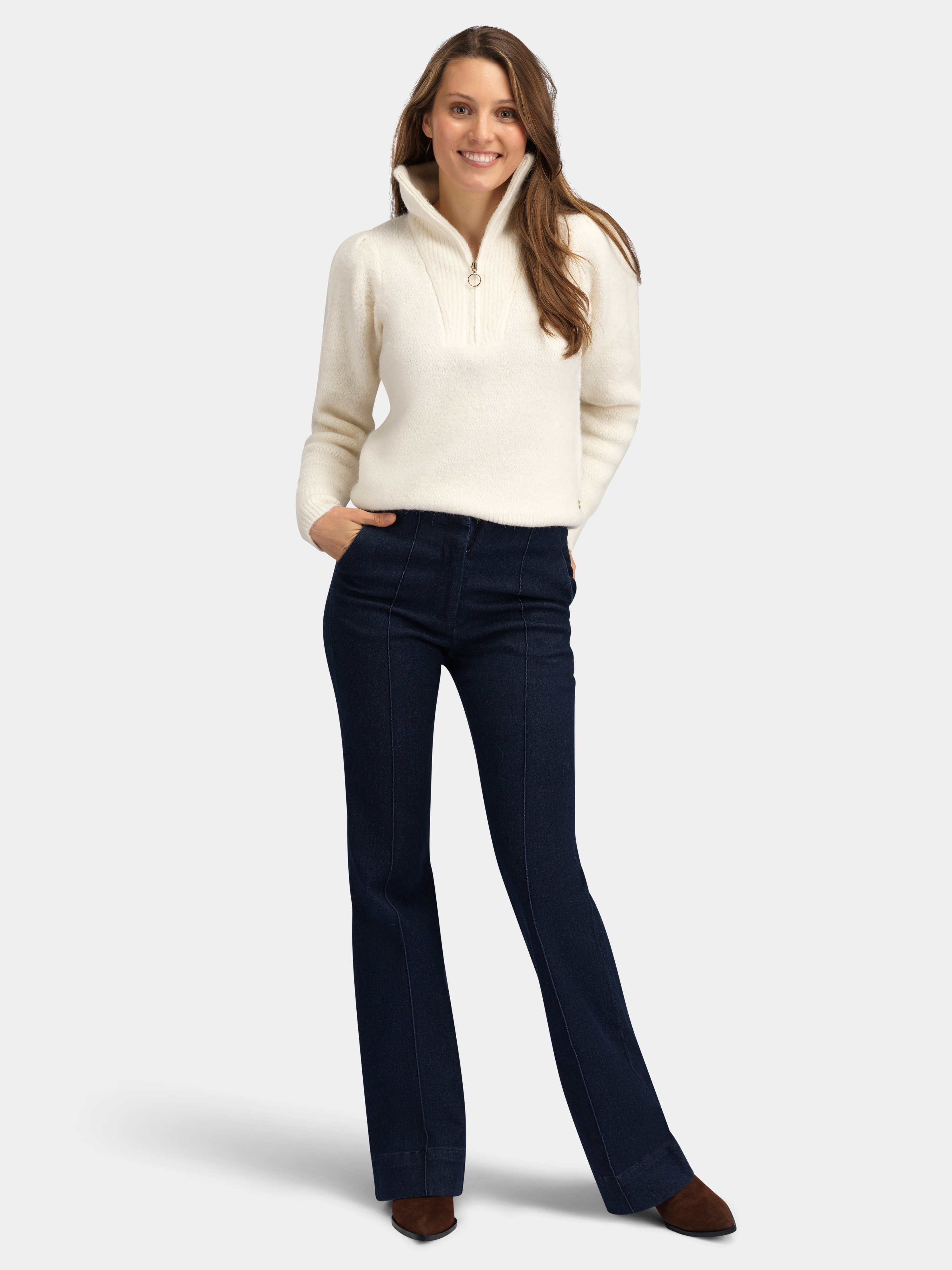 Veten Ulljeans 34" Dark Blue