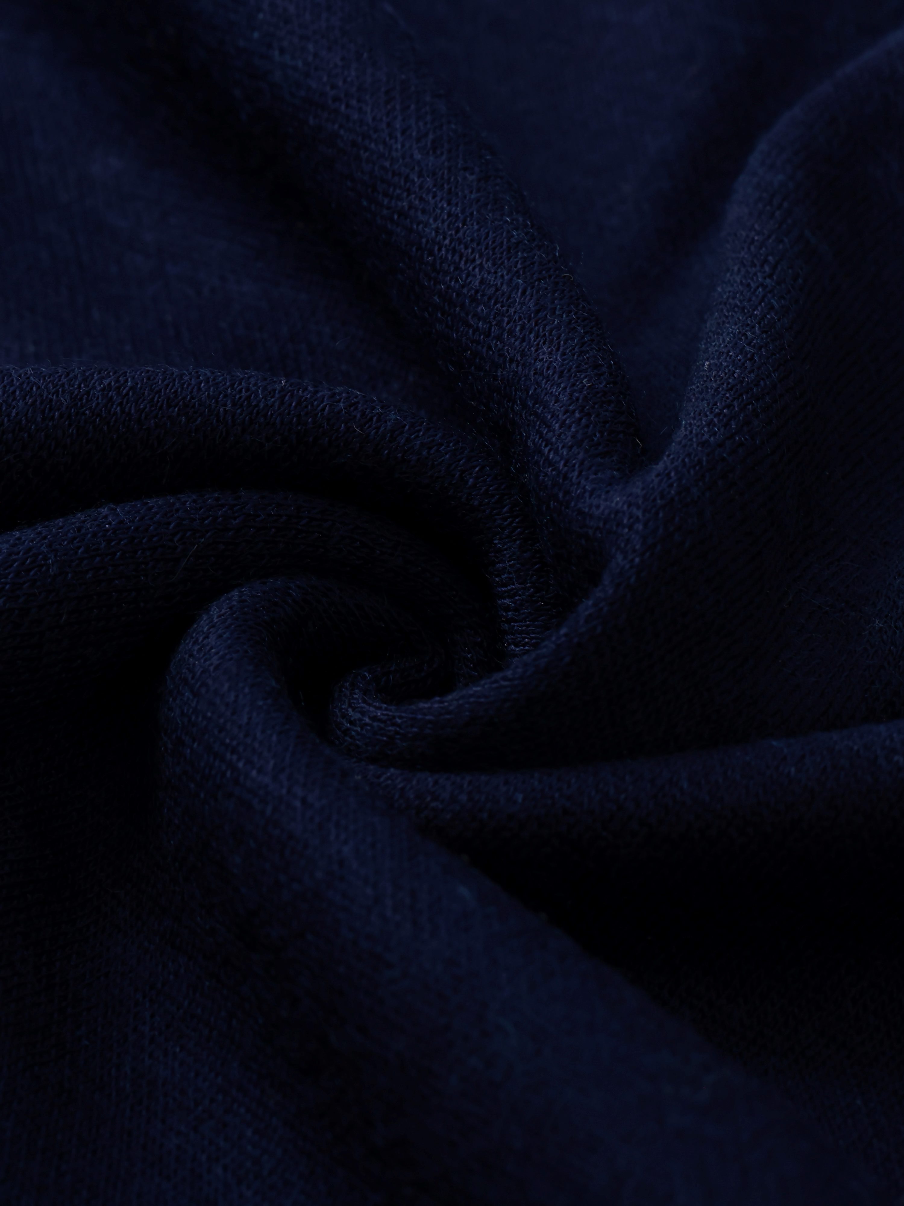 Suleskar Half-Zip Ulltrøye  Blue Ink