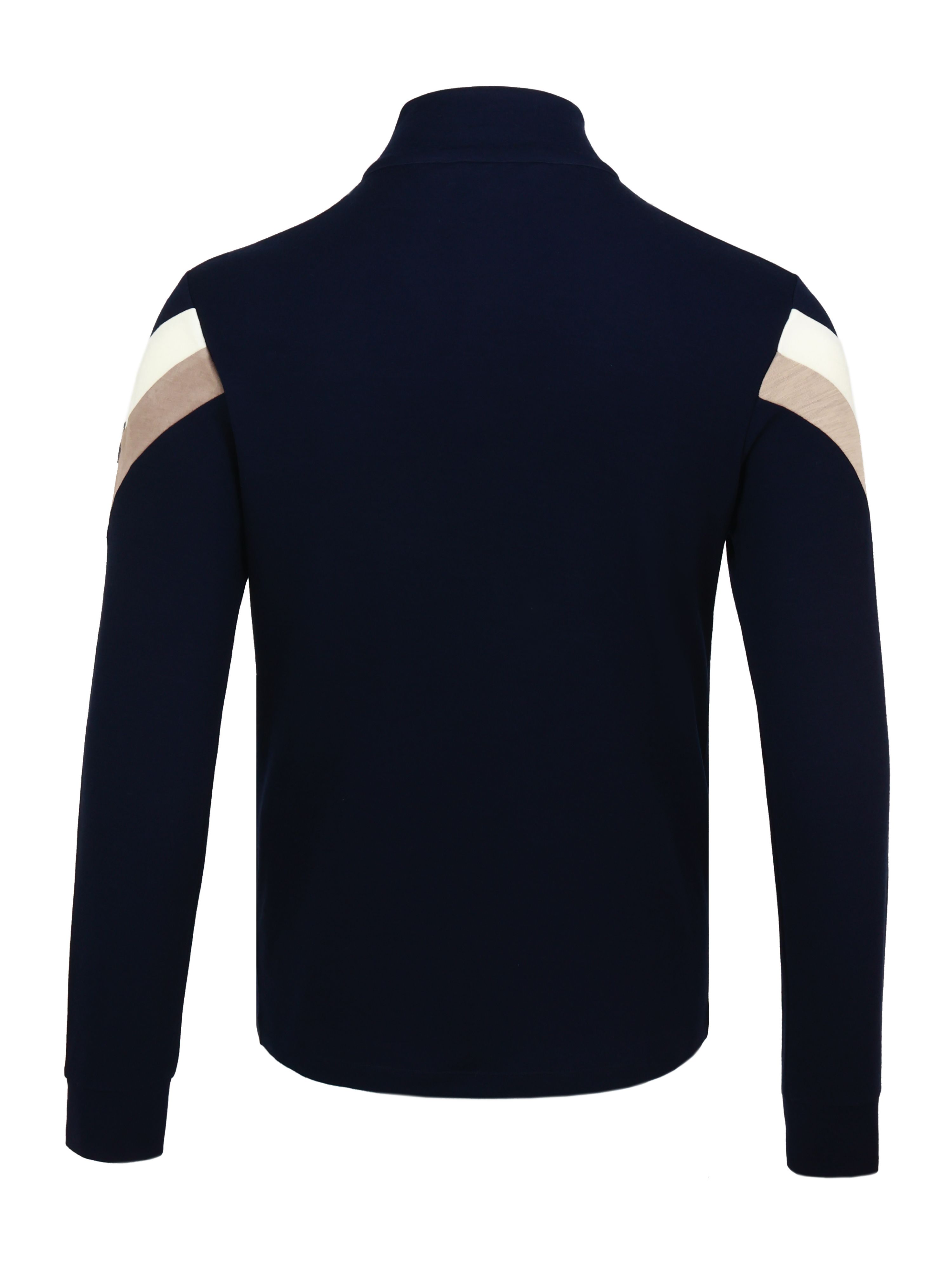 Suleskar Half-Zip Ulltrøye  Blue Ink